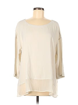 Eileen Fisher 3/4 Sleeve Silk Top (view 1)