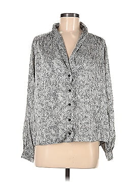 Topshop Long Sleeve Blouse (view 1)