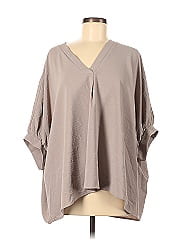 Zenana 3/4 Sleeve Blouse