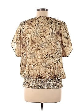 MICHAEL Michael Kors Short Sleeve Blouse (view 2)