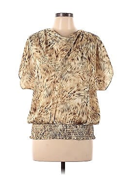 MICHAEL Michael Kors Short Sleeve Blouse (view 1)