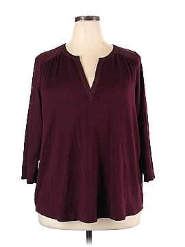 41Hawthorn 3/4 Sleeve Blouse (view 1)