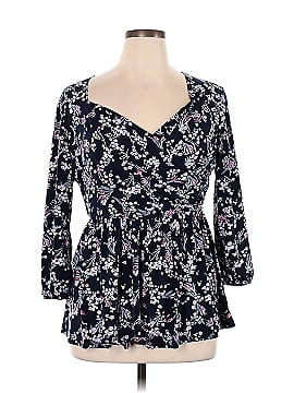 Lane Bryant 3/4 Sleeve Blouse (view 1)