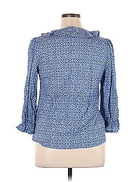 Studio B by BOBEAU 3/4 Sleeve Blouse (view 2)