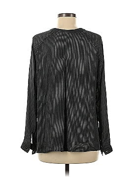 Vince. Long Sleeve Silk Top (view 2)