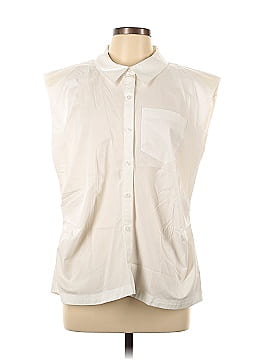 Calvin Klein Sleeveless Button-Down Shirt (view 1)