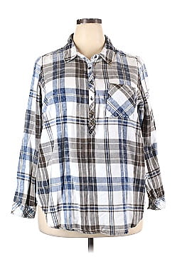 Torrid Long Sleeve Button-Down Shirt (view 1)