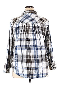 Torrid Long Sleeve Button-Down Shirt (view 2)