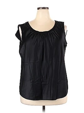 JM Collection Sleeveless Blouse (view 1)