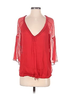 Diane von Furstenberg 3/4 Sleeve Silk Top (view 1)