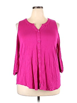 Lane Bryant 3/4 Sleeve Blouse (view 1)