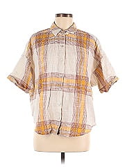 L Space Short Sleeve Button Down Shirt