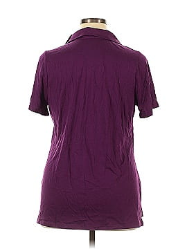 Lane Bryant Short Sleeve Polo (view 2)