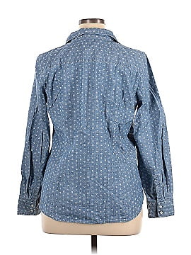 J.Crew Factory Store Long Sleeve Button-Down Shirt (view 2)