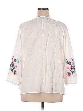 Talbots 3/4 Sleeve Blouse (view 2)