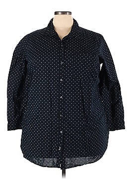 Old Navy 3/4 Sleeve Button-Down Shirt (view 1)