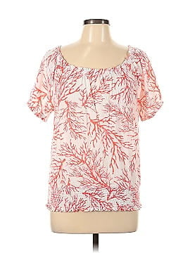 MICHAEL Michael Kors Short Sleeve Blouse (view 1)