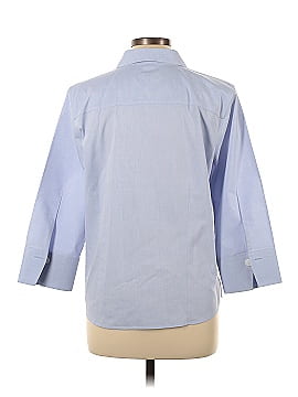 Foxcroft 3/4 Sleeve Button-Down Shirt (view 2)