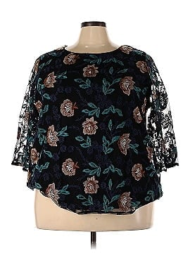 Catherines 3/4 Sleeve Blouse (view 1)