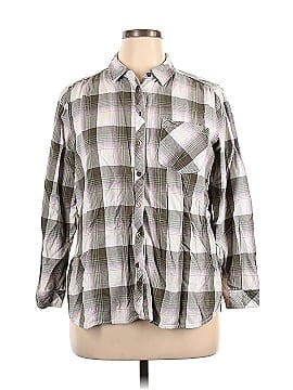 Sonoma Goods for Life 3/4 Sleeve Button-Down Shirt (view 1)