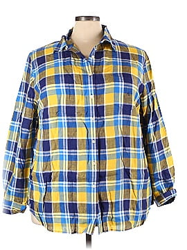 Lauren by Ralph Lauren Long Sleeve Button-Down Shirt (view 1)