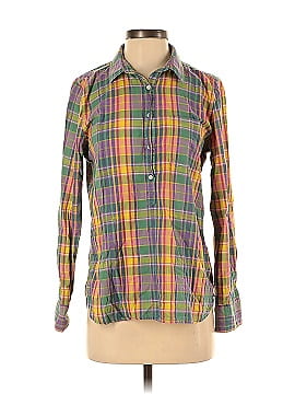 J.Crew Factory Store Long Sleeve Button-Down Shirt (view 1)