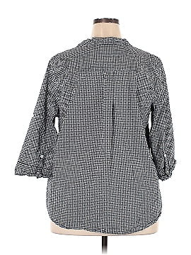 Croft & Barrow 3/4 Sleeve Button-Down Shirt (view 2)