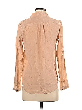 Club Monaco Long Sleeve Silk Top (view 2)