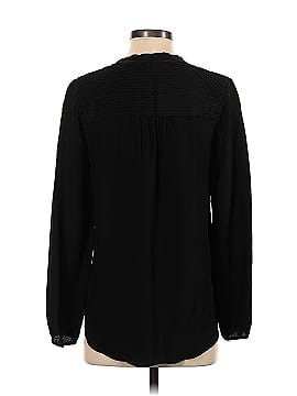 Daniel Rainn Long Sleeve Silk Top (view 2)