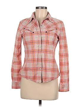 American Eagle Outfitters Long Sleeve Button-Down Shirt (view 1)