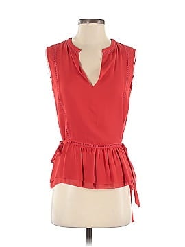 Tory Burch Sleeveless Silk Top (view 1)