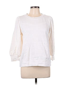 Ann Taylor LOFT 3/4 Sleeve T-Shirt (view 1)