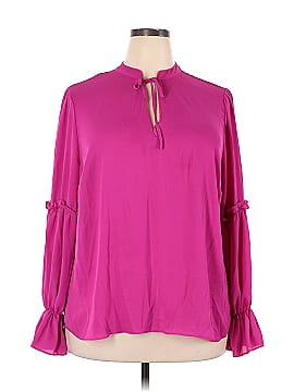 ELOQUII Long Sleeve Blouse (view 1)