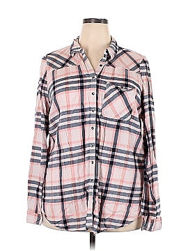 Maurices Long Sleeve Button-Down Shirt (view 1)