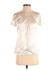 Moda International Short Sleeve Silk Top