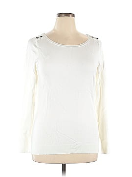 White House Black Market Outlet Long Sleeve Top (view 1)
