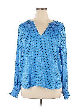 Ann Taylor Factory Long Sleeve Blouse (view 1)