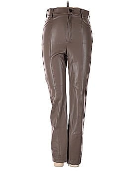 Zara Faux Leather Pants (view 1)