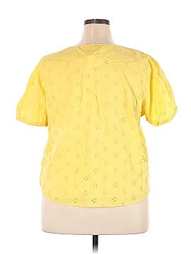 J.Crew Factory Store Short Sleeve Blouse (view 2)