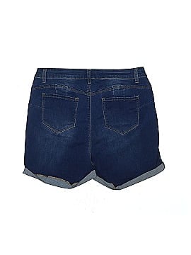 Blue Savvy Denim Shorts (view 2)