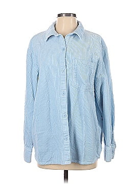 Divided by H&M Long Sleeve Button-Down Shirt (view 1)