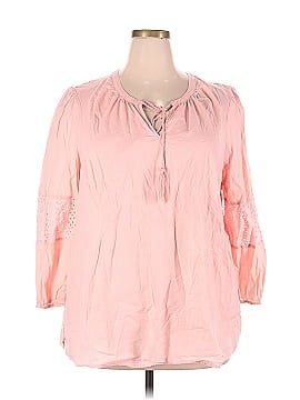 Lane Bryant 3/4 Sleeve Blouse (view 1)