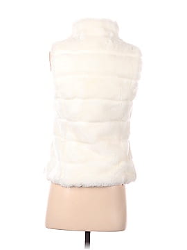 White House Black Market Faux Fur Vest (view 2)