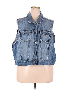 Torrid Denim Vest (view 1)