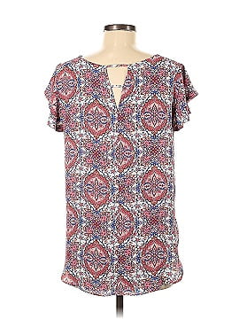 Ann Taylor LOFT Short Sleeve Blouse (view 2)