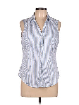 New York & Company Sleeveless Button-Down Shirt (view 1)