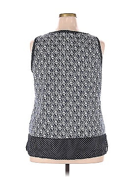 Roz & Ali Sleeveless Blouse (view 2)