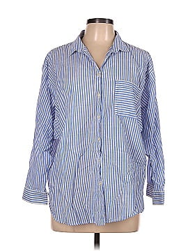 Ann Taylor LOFT Long Sleeve Button-Down Shirt (view 1)