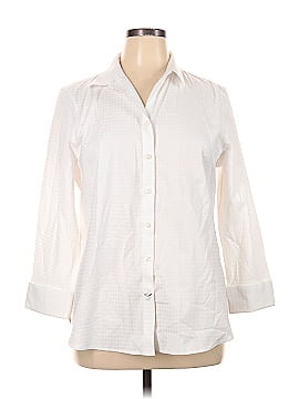 Chico's 3/4 Sleeve Button-Down Shirt (view 1)