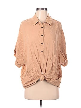 Carly Jean 3/4 Sleeve Button-Down Shirt (view 1)